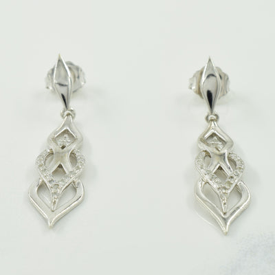 Diamond Drop Earrings | 0.20ctw |