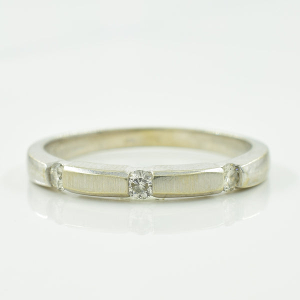 Trinity Diamond Ring | 0.10ctw | SZ 6 |