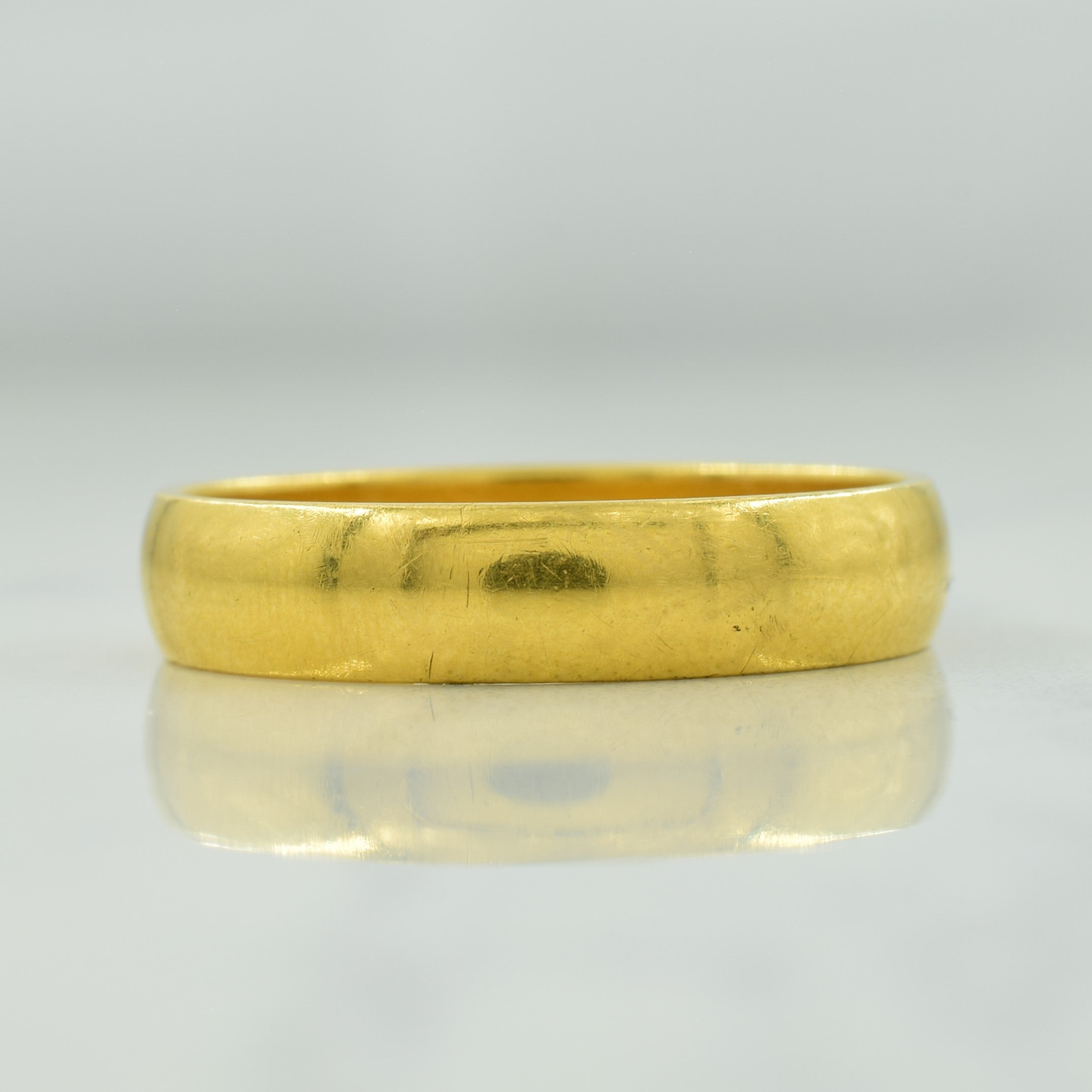 18k Yellow Gold Band | SZ 12.5 |
