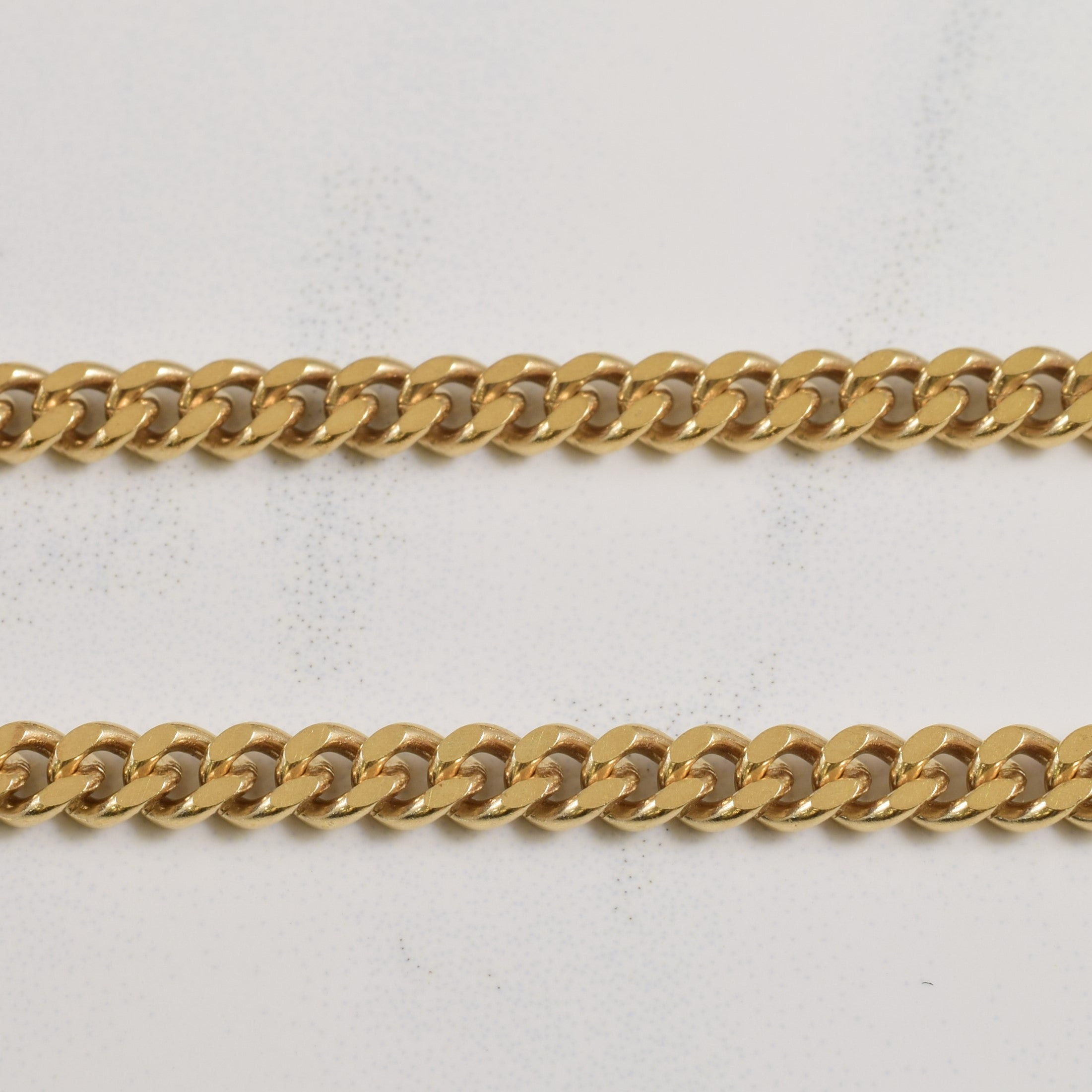 10k Yellow Gold Curb Chain | 24.5" |