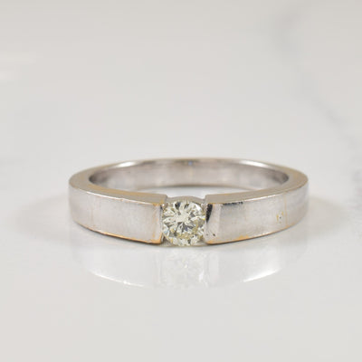 Solitaire Diamond Ring | 0.16ct | SZ 6.25 |