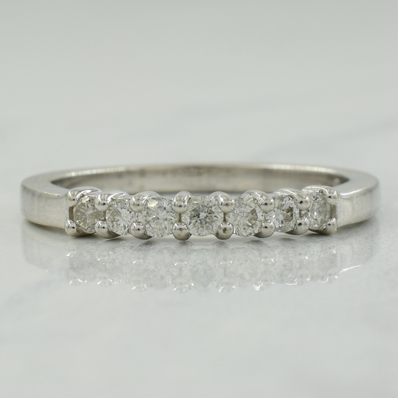 Seven Stone Diamond Ring | 0.20ctw | SZ 6.25 |