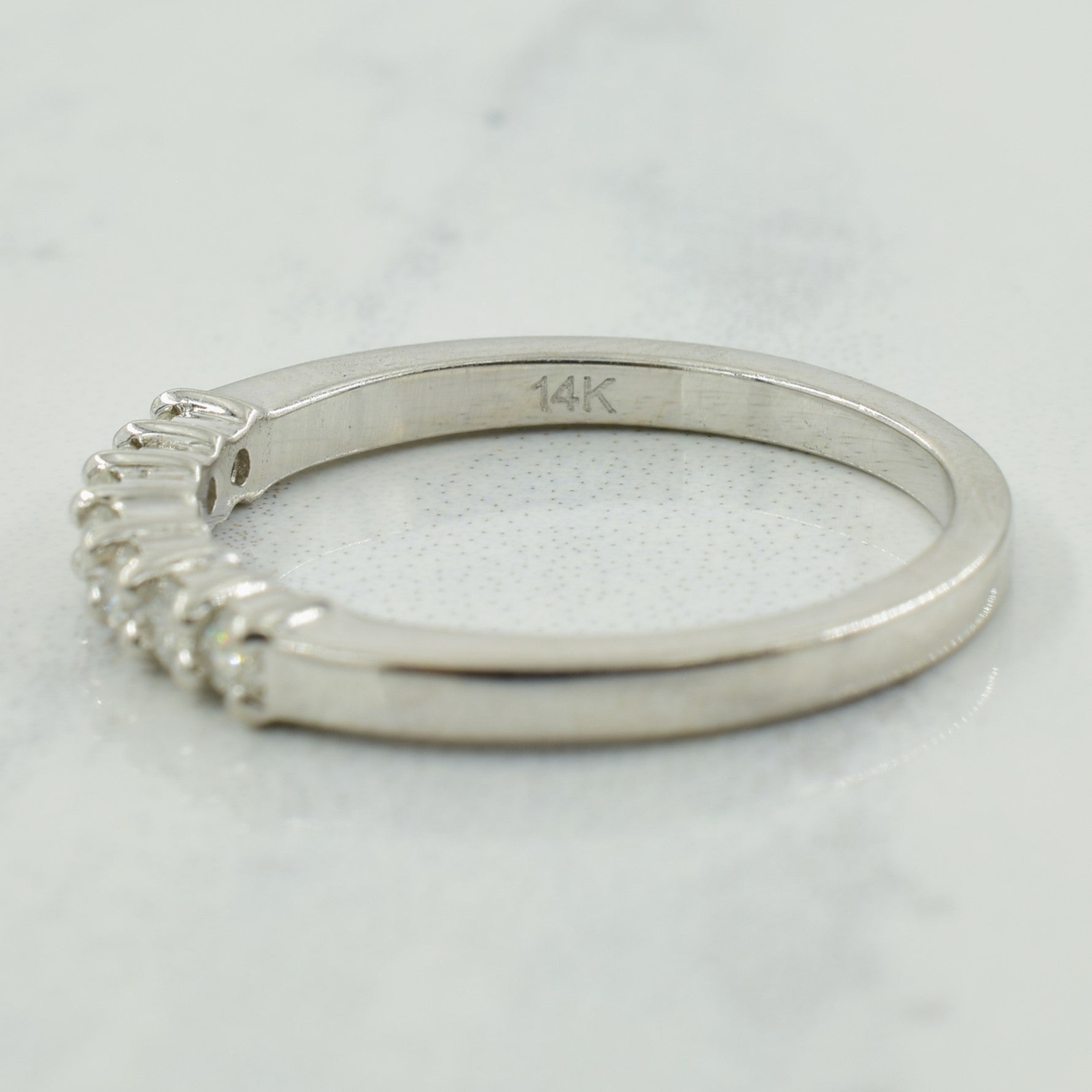 Seven Stone Diamond Ring | 0.20ctw | SZ 6.25 |
