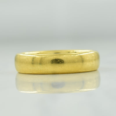 'Birks' 18k Yellow Gold Band | SZ 8 |