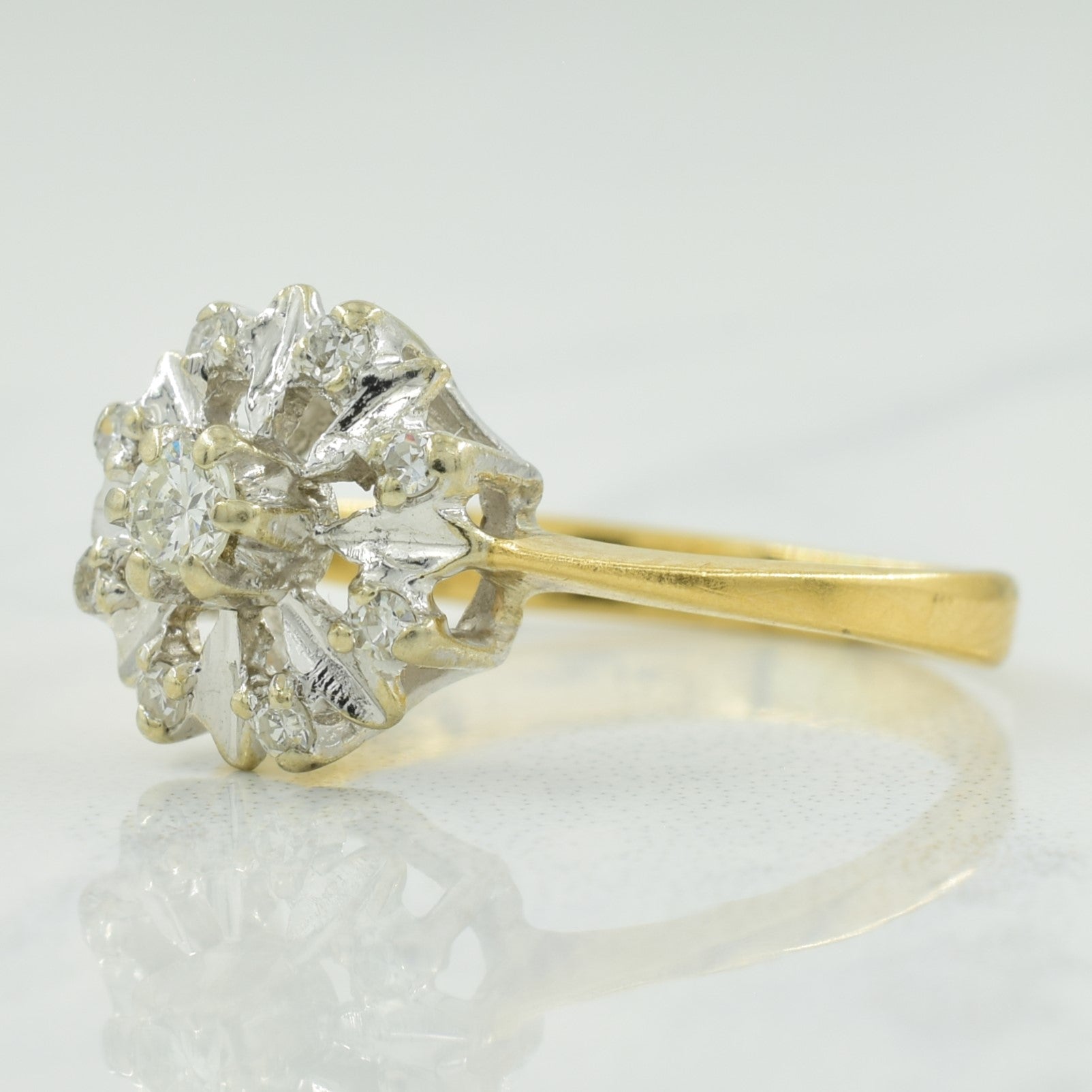 Diamond Cluster Ring | 0.12ctw | SZ 6.25 |