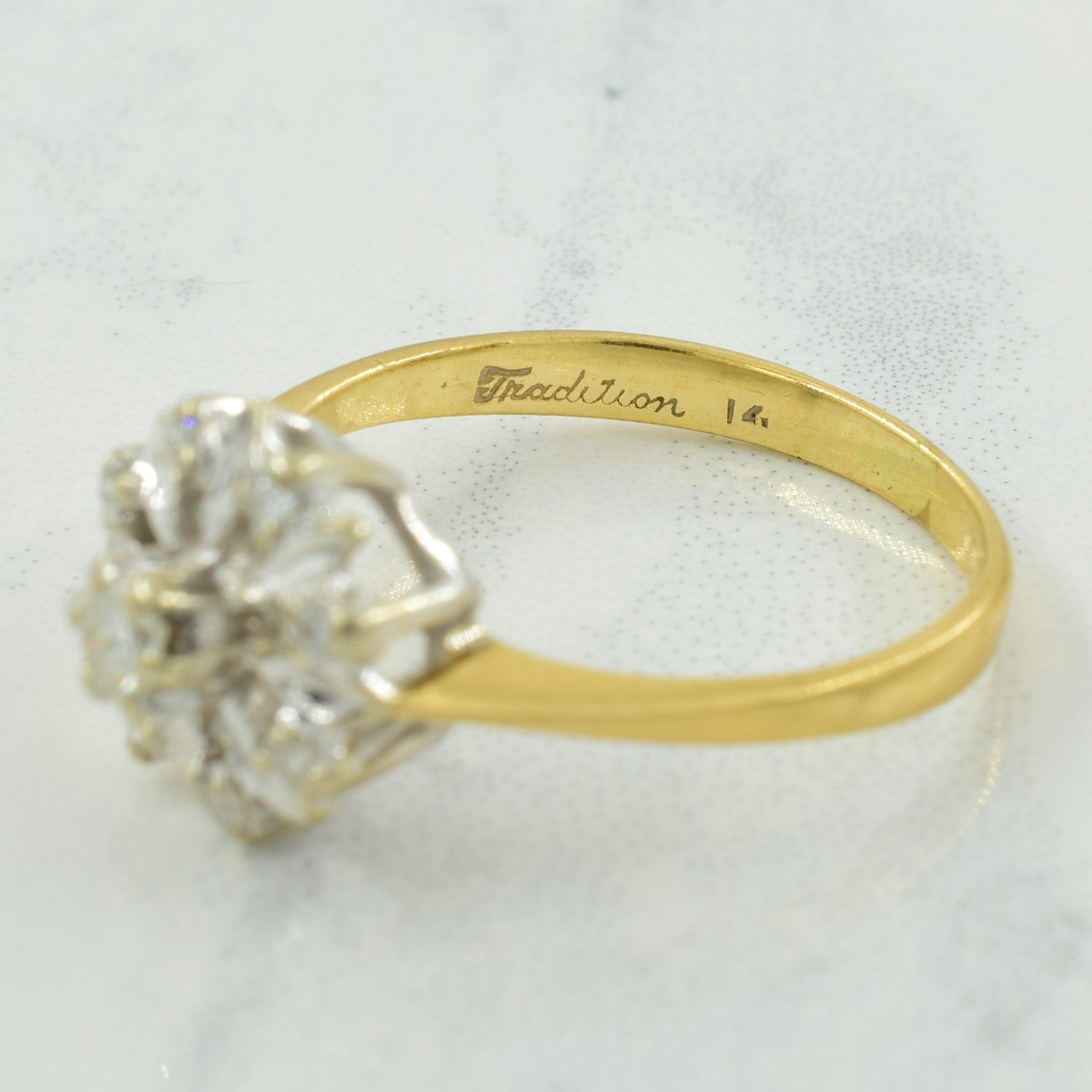 Diamond Cluster Ring | 0.12ctw | SZ 6.25 |