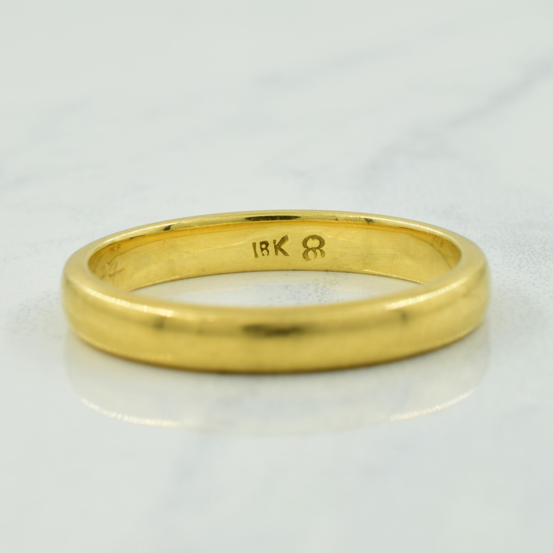 18k Yellow Gold Band | SZ 6.25 |