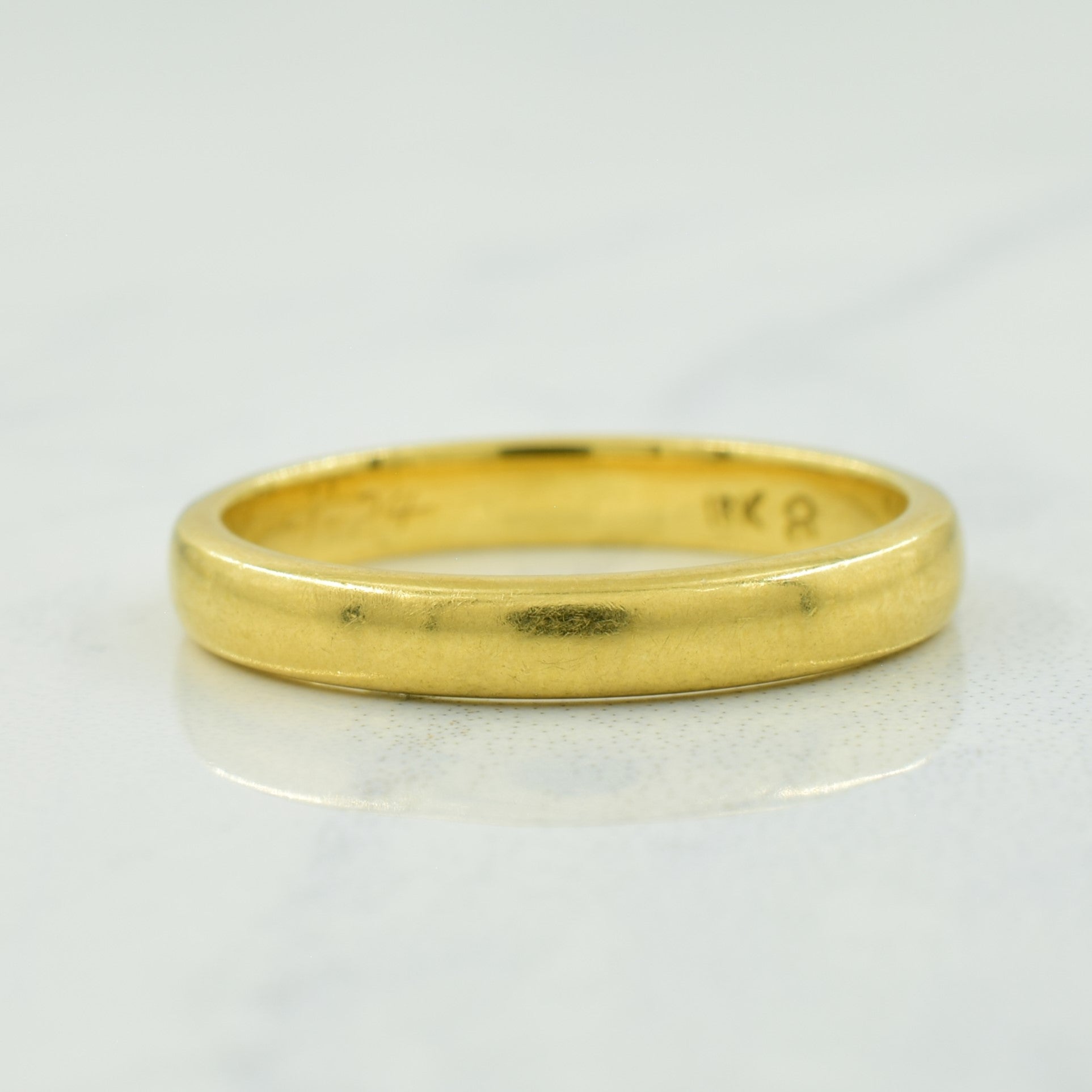 18k Yellow Gold Band | SZ 6.25 |