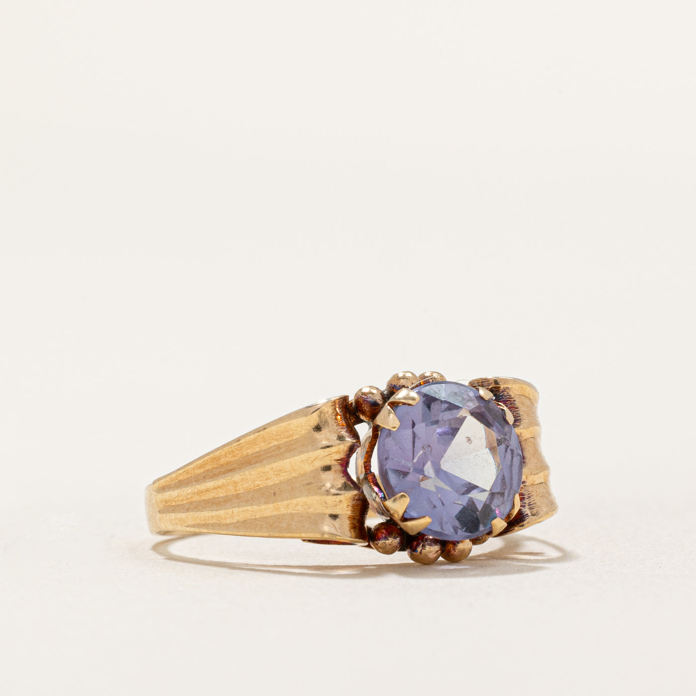 Synthetic Colour Changing Alexandrite Ring | 1.50ct | SZ 4.75 |