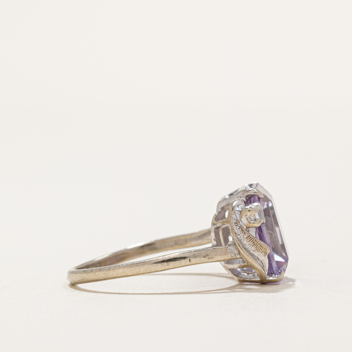 Synthetic Purple Sapphire & Spinel Ring | 3.60ct, 0.04ctw | SZ 6.25 |