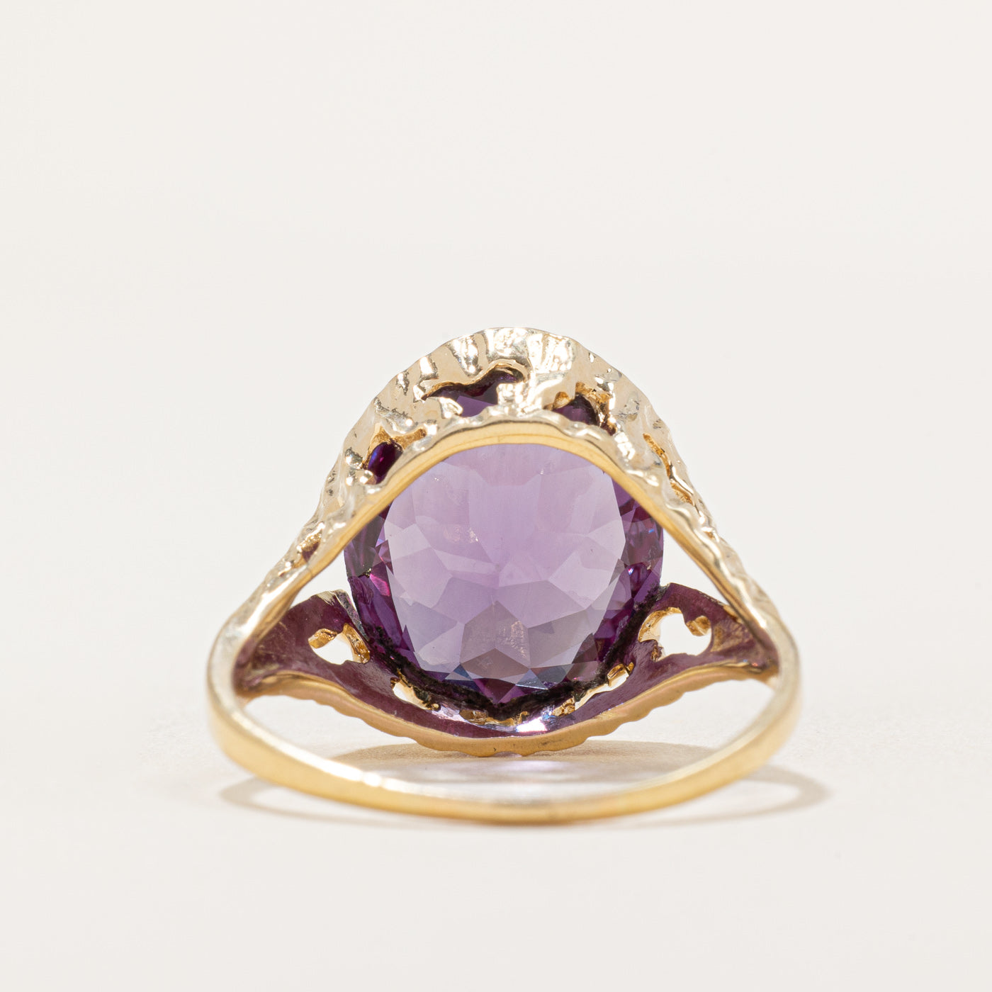 Synthetic Colour Change Sapphire Cocktail Ring | 8.00ct | SZ 9.75 |
