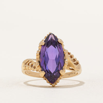 Marquise Cut Synthetic Colour Change Sapphire | 2.60ct | SZ 4.75 |