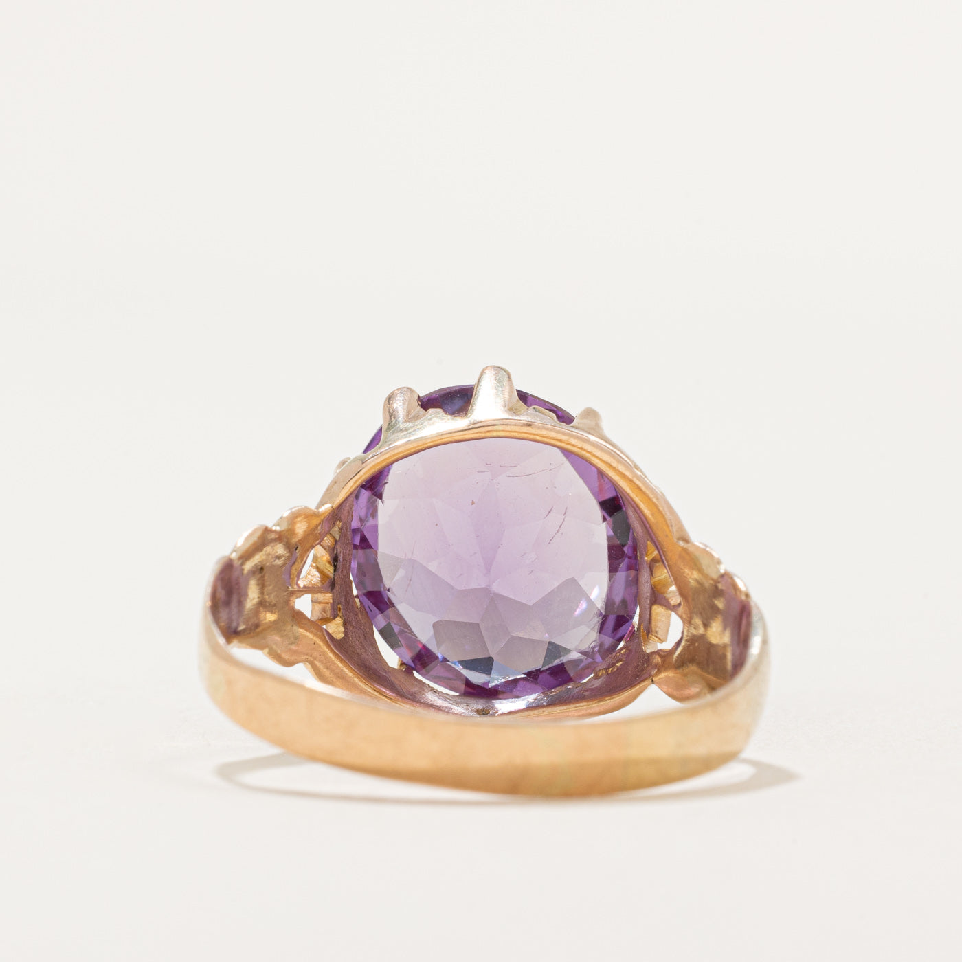 Synthetic Colour Change Purple Sapphire Ring | 8.00ct | SZ 11 |