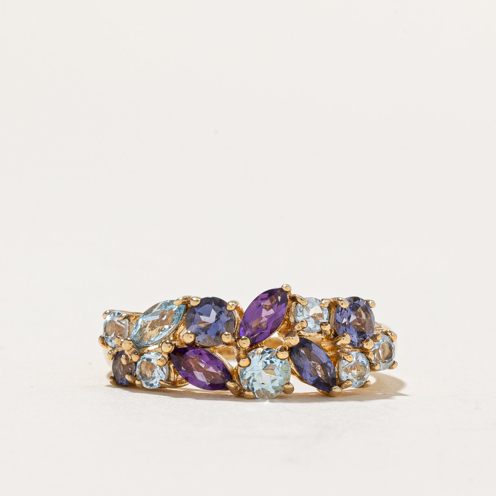 Multi Gemstone Ring 1.06ctw | SZ 7.25