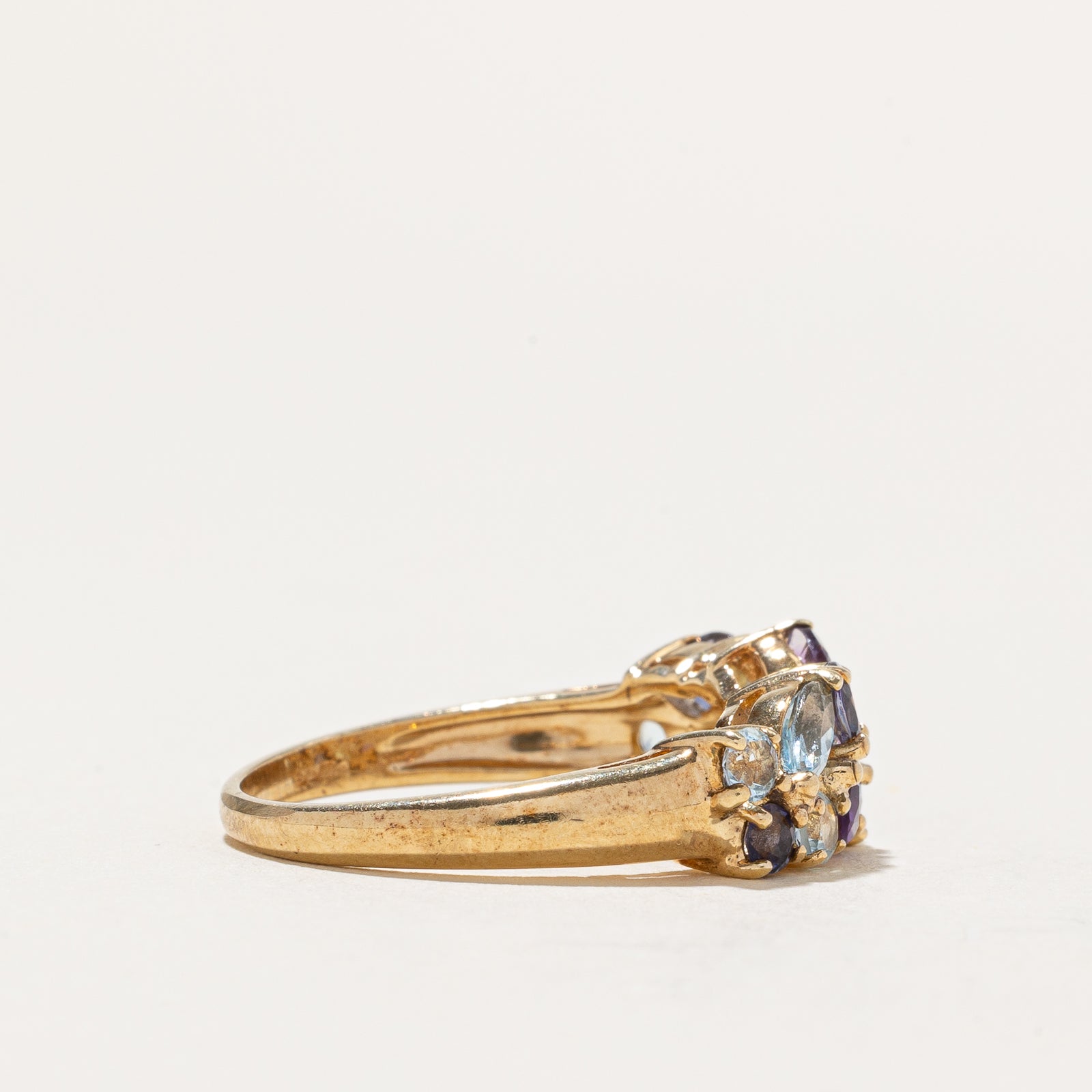 Multi Gemstone Ring 1.06ctw | SZ 7.25