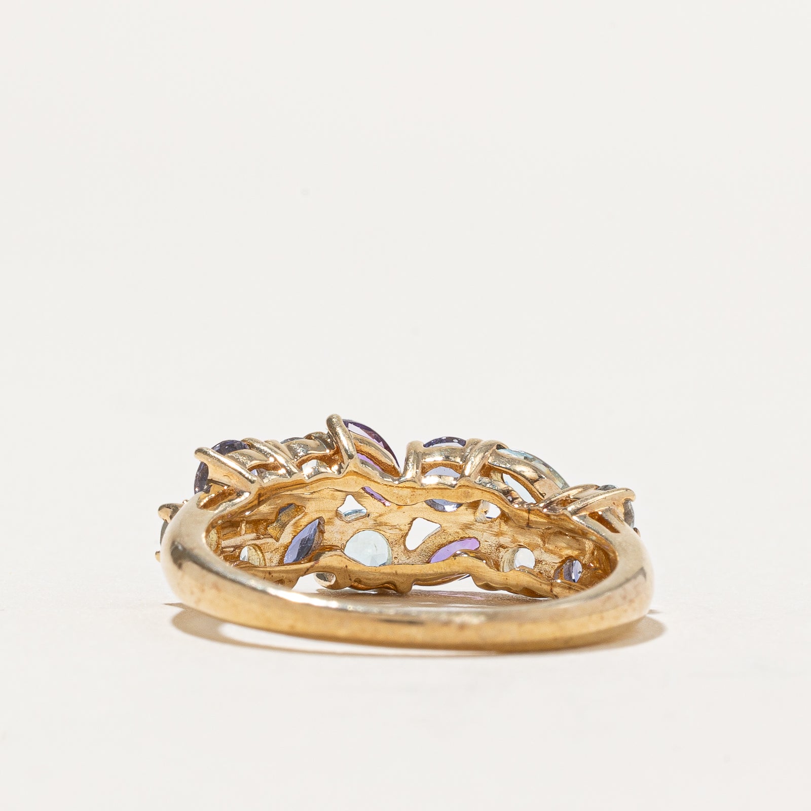 Multi Gemstone Ring 1.06ctw | SZ 7.25