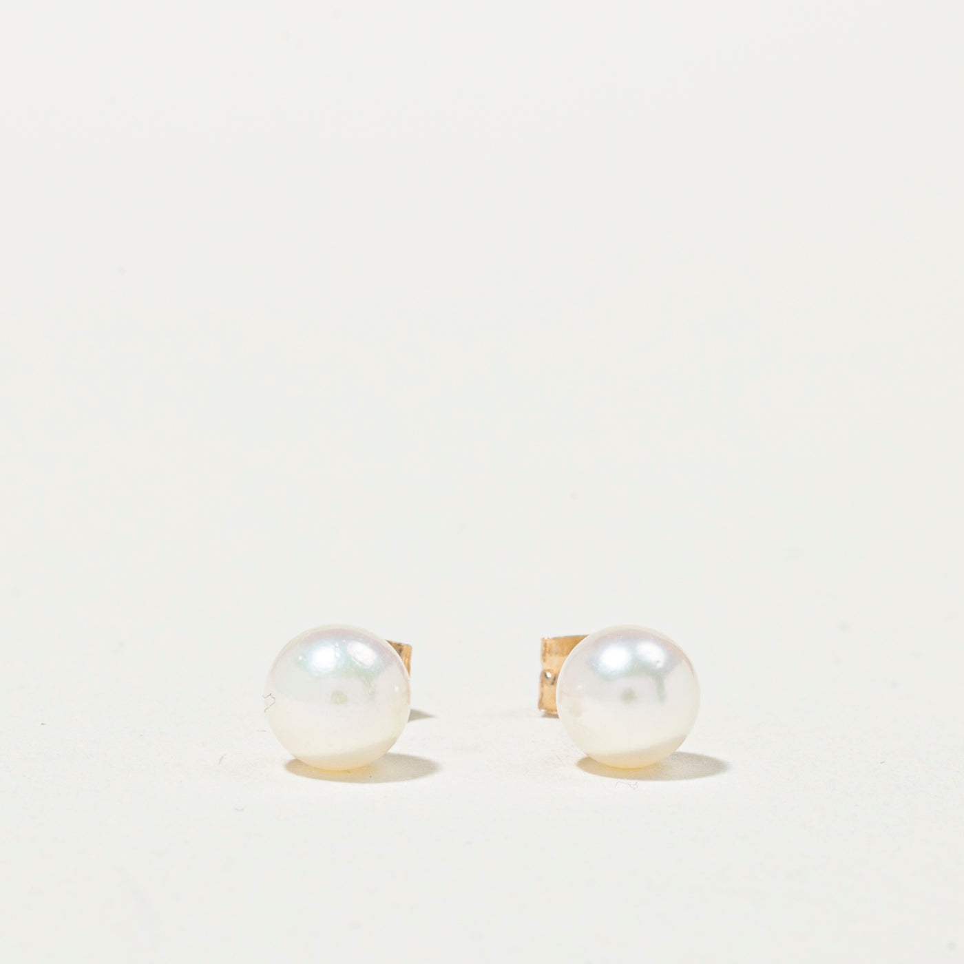 Boucles d'oreilles pendantes en perles 10 carats