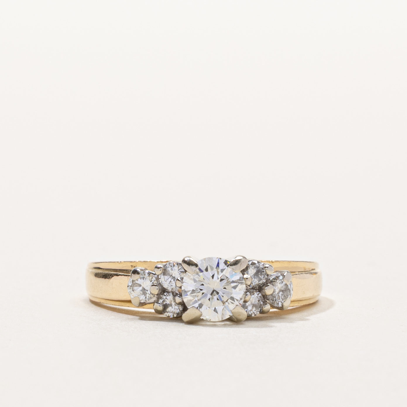 14k Diamond Accented Ring | 0.46ct I2 H/I, 0.30ctw | SZ 6