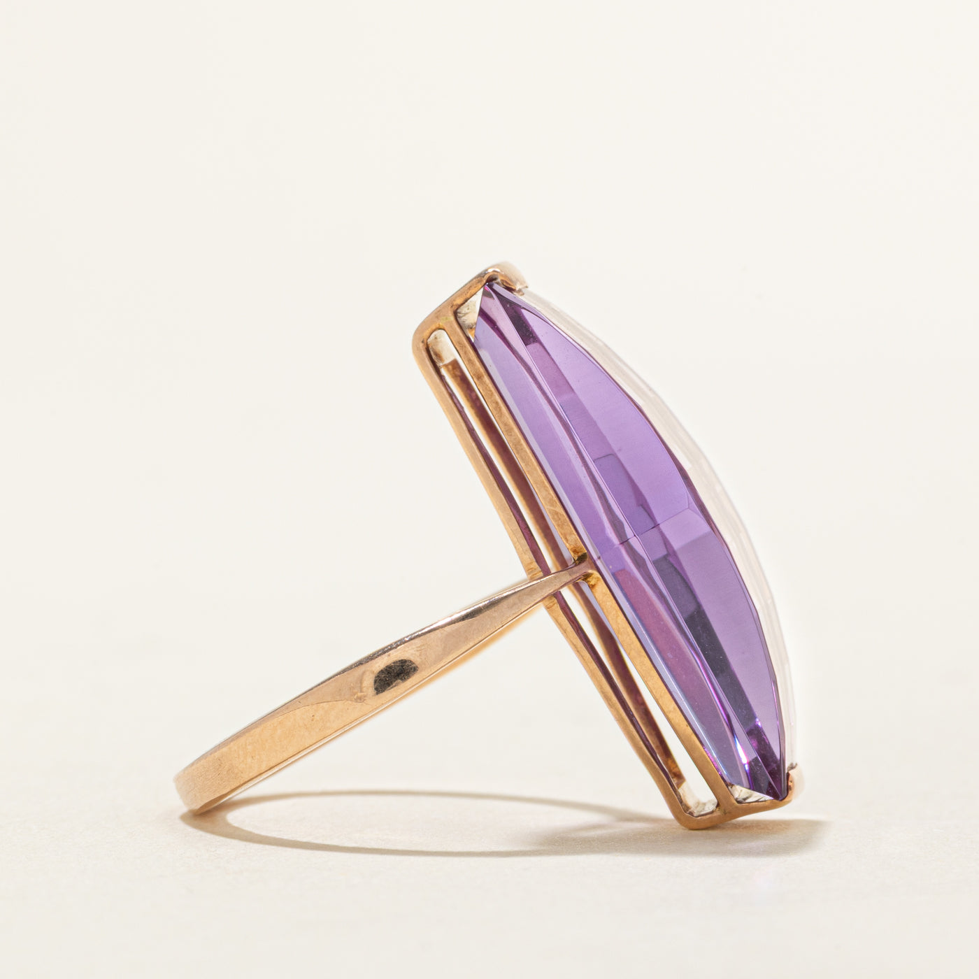 Synthetic Sapphire Cocktail Ring | 15.00ct | SZ 7.25 |