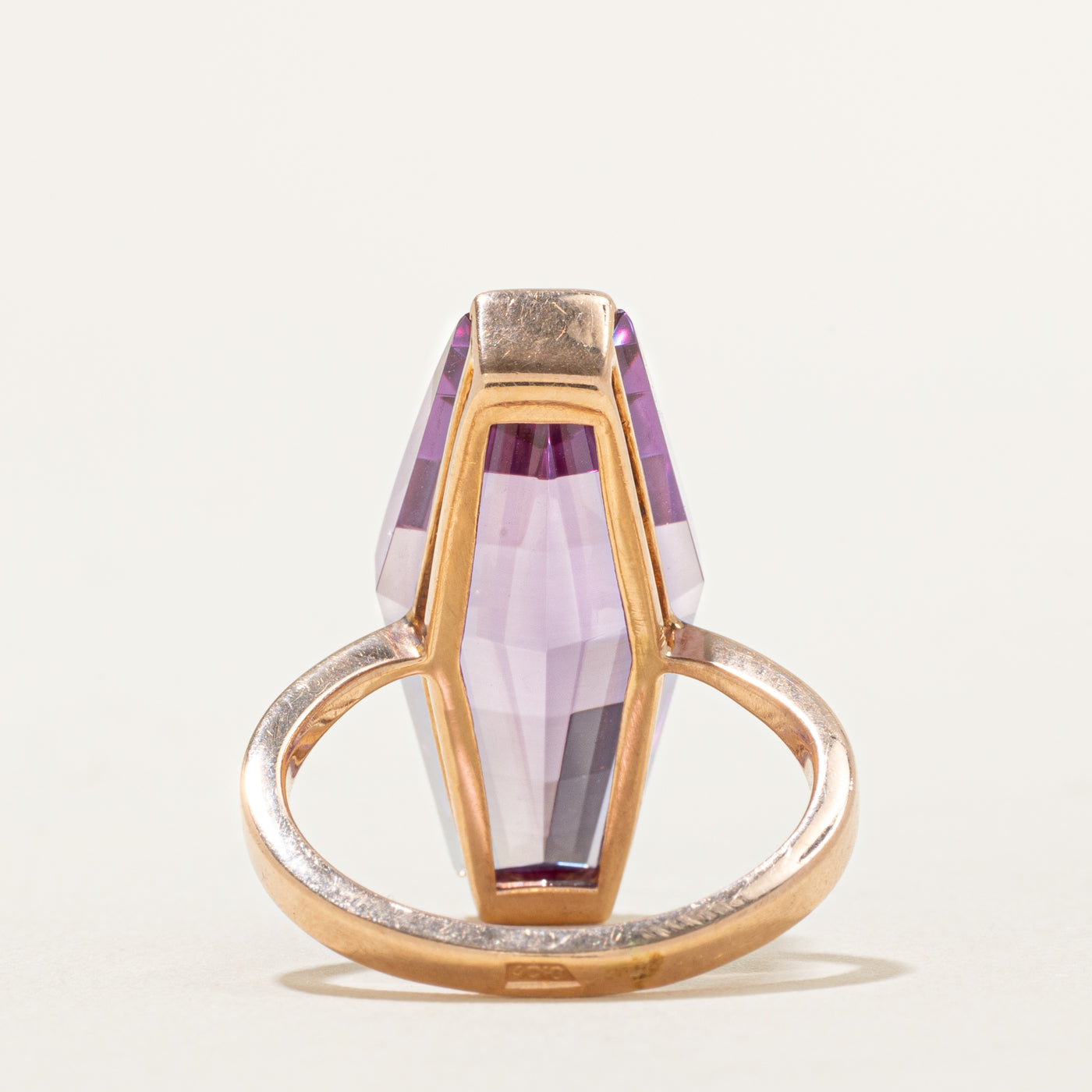 Synthetic Sapphire Cocktail Ring | 15.00ct | SZ 7.25 |