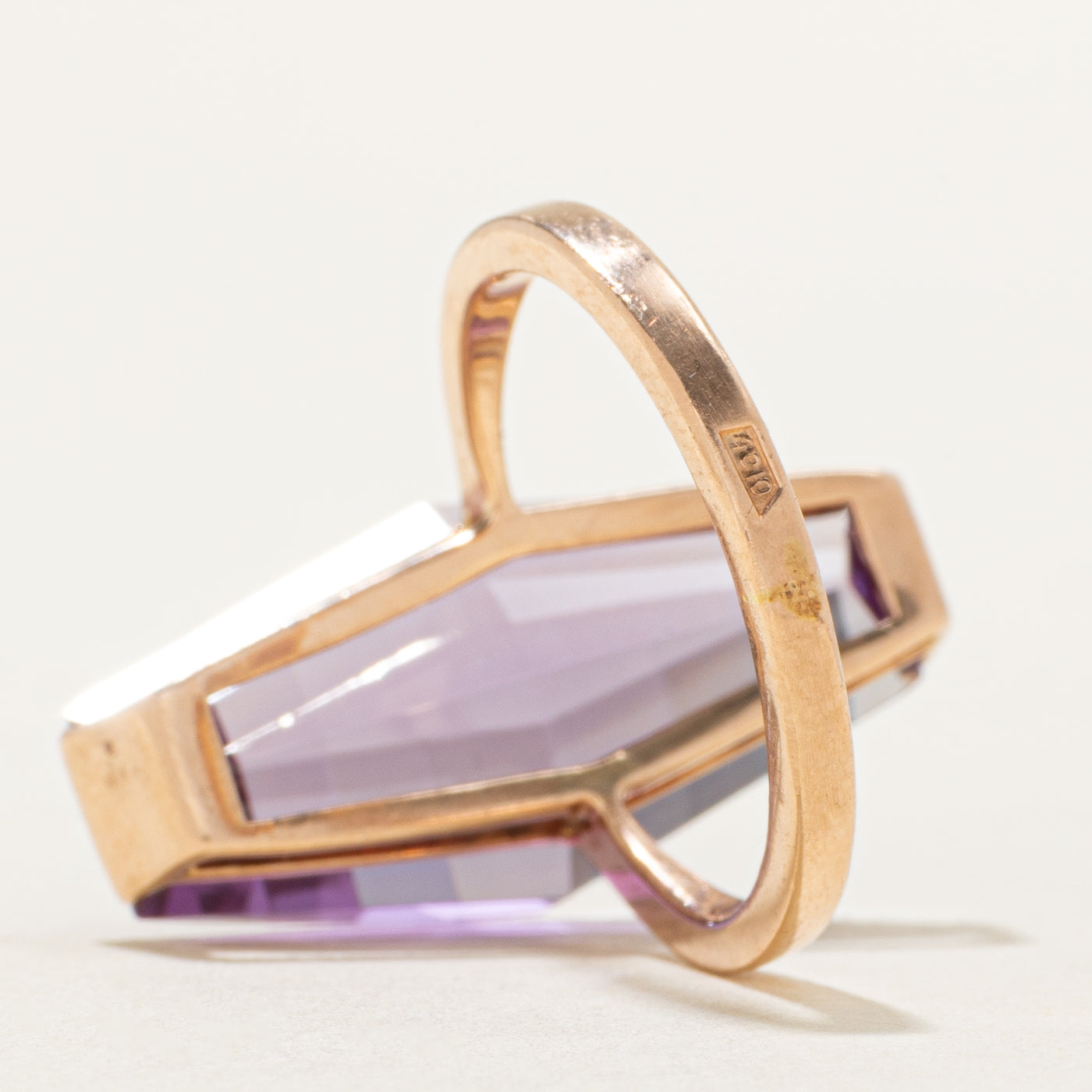 Synthetic Sapphire Cocktail Ring | 15.00ct | SZ 7.25 |