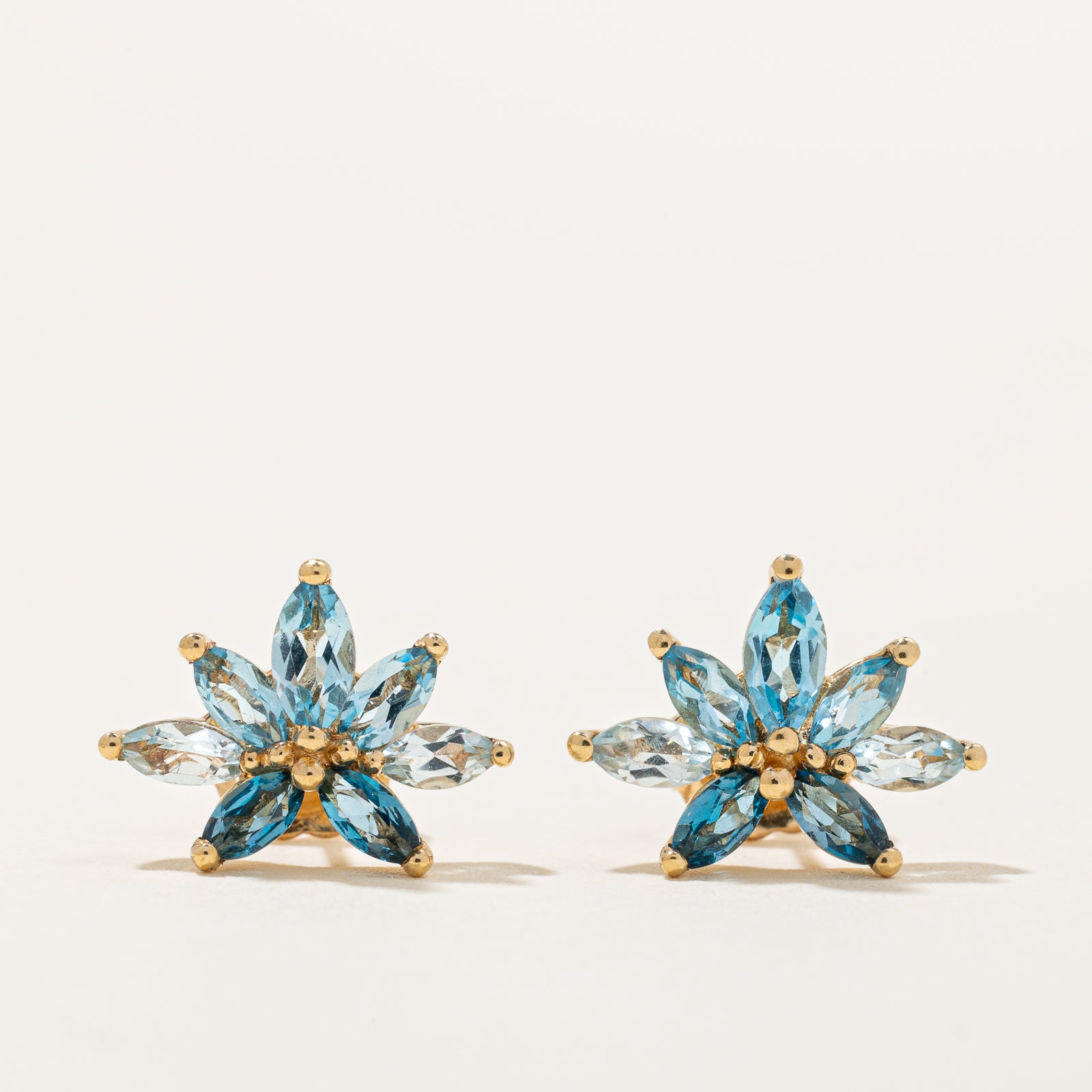 Topaz Ornate Earrings | 1.00ctw |