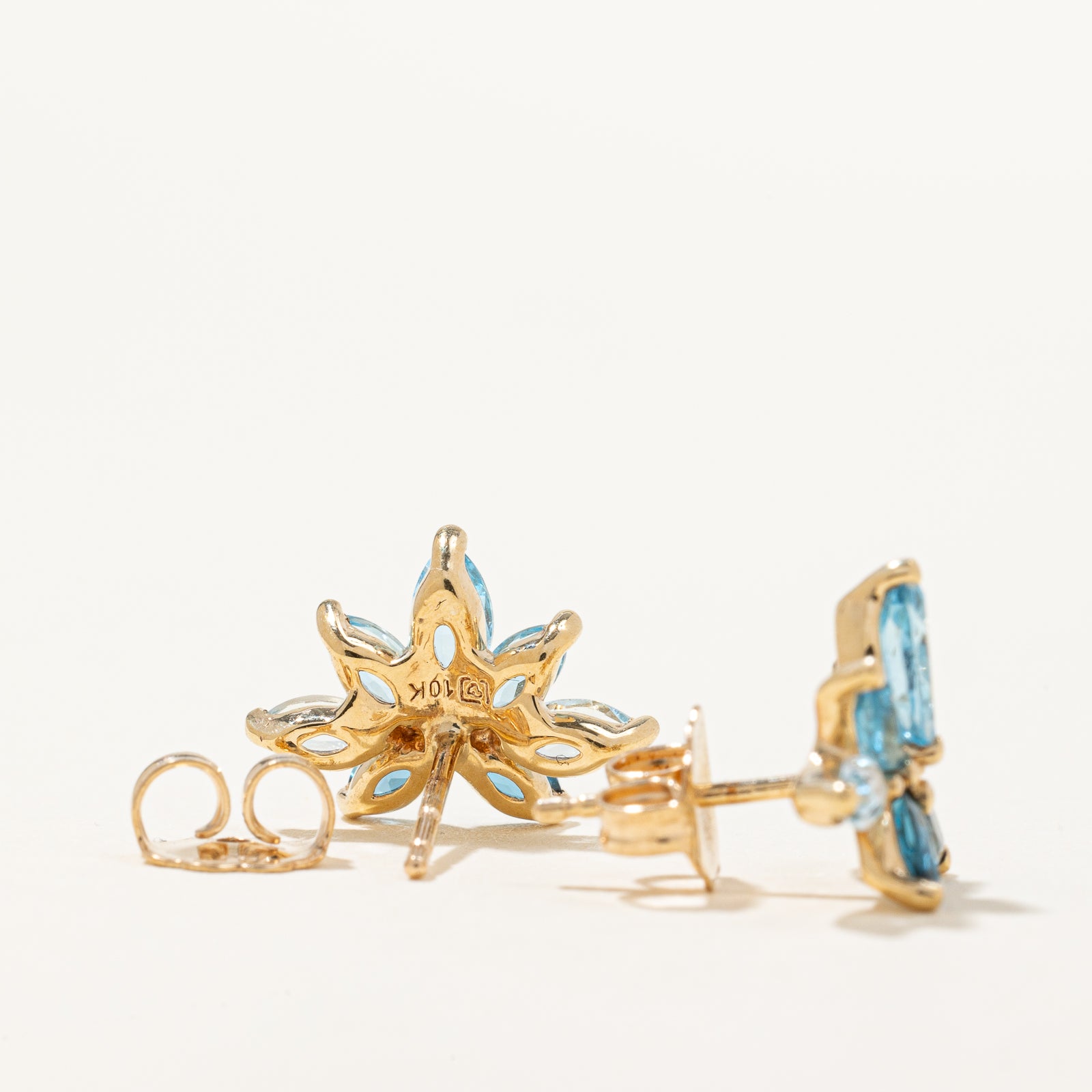 Topaz Ornate Earrings | 1.00ctw |