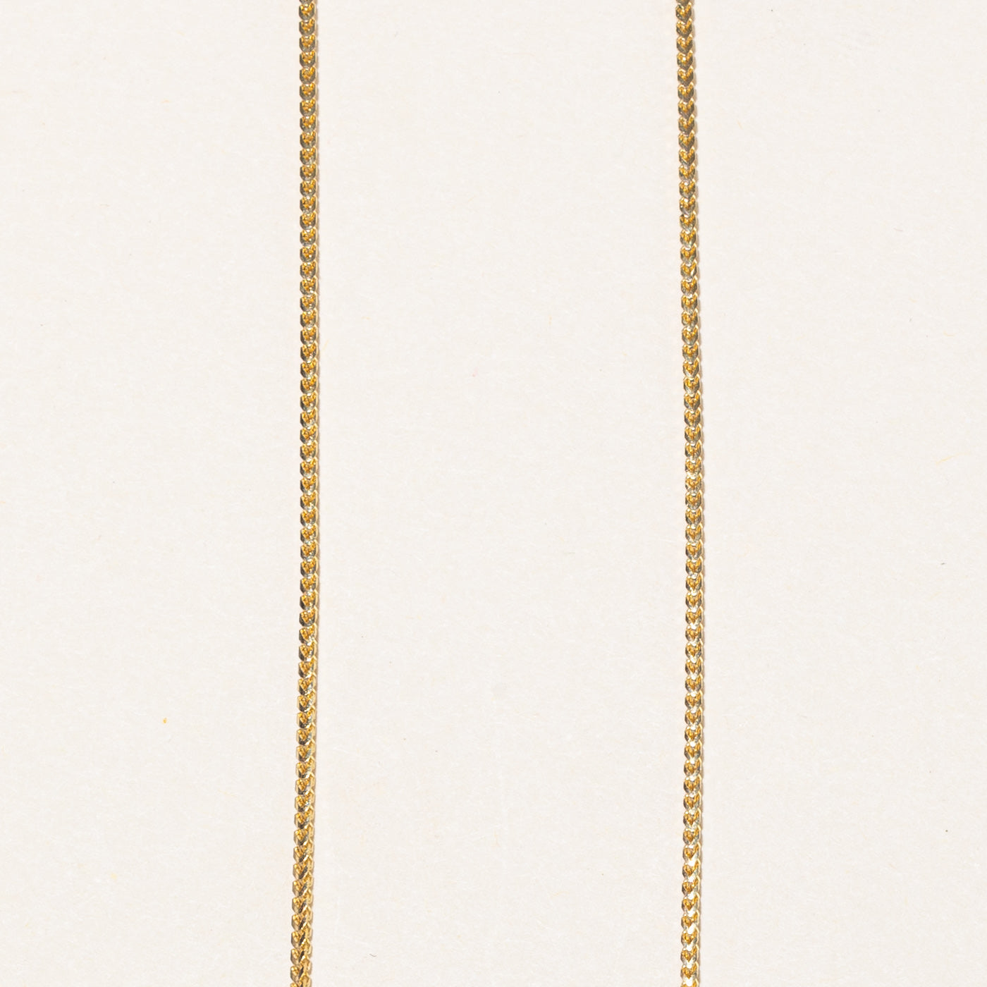 14k Yellow Gold Wheat Chain | 17" |
