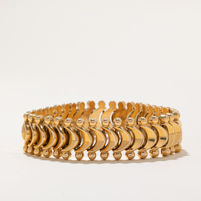 18k Yellow Gold Bracelet | 7.5