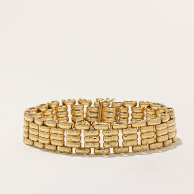 18k Yellow Gold Bracelet | 6.5
