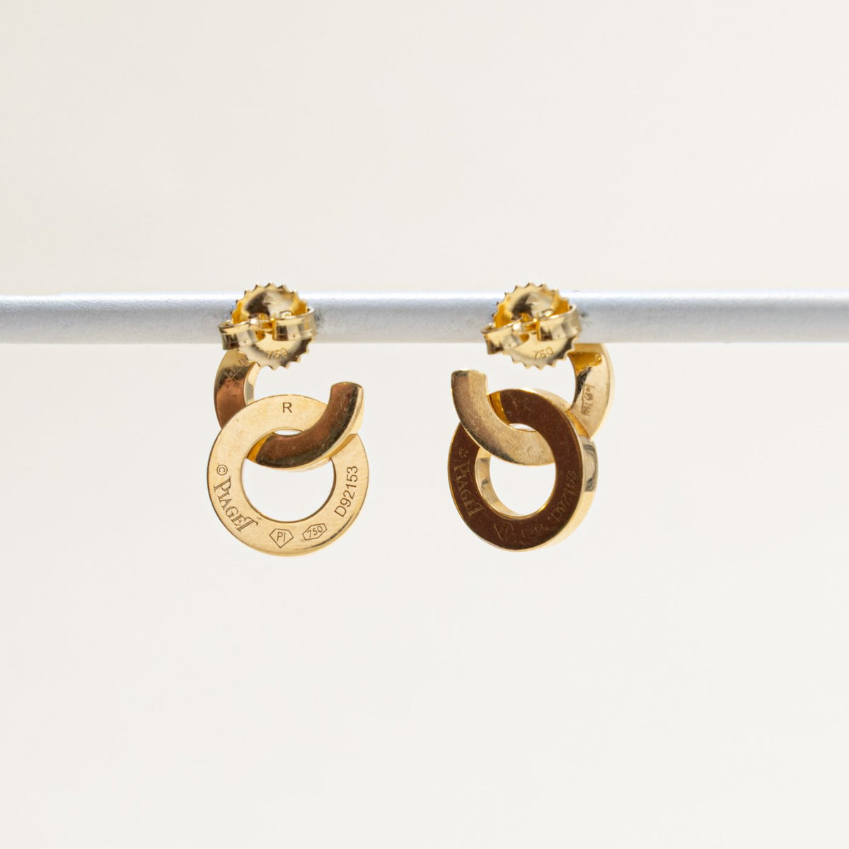 'Piaget' Possession Diamond Circles Drop Earrings | 0.50ctw