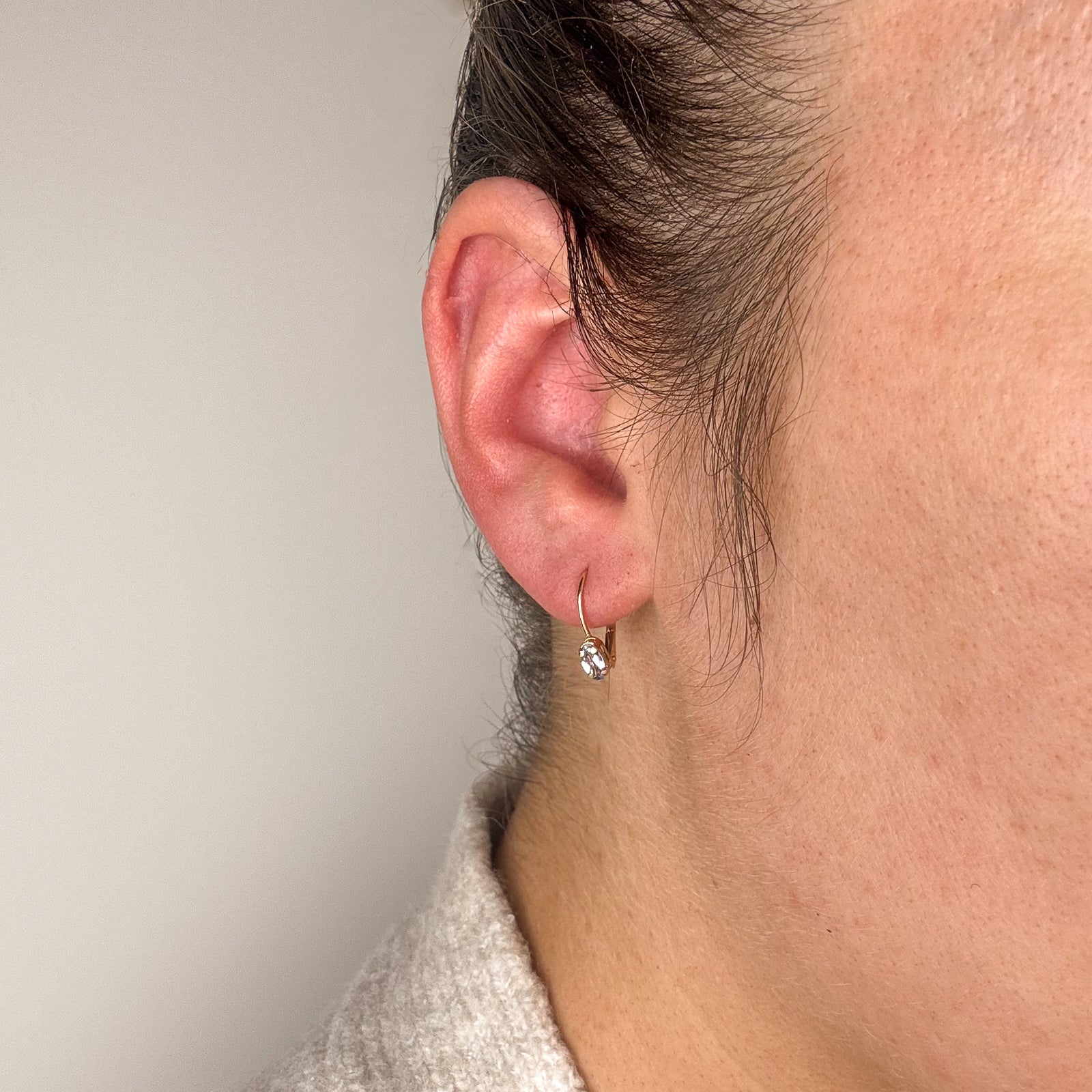 Tanzanite Huggie Earrings | 0.30ctw |