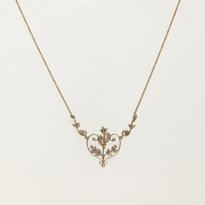 Edwardian Seed Pearl Necklace | 16