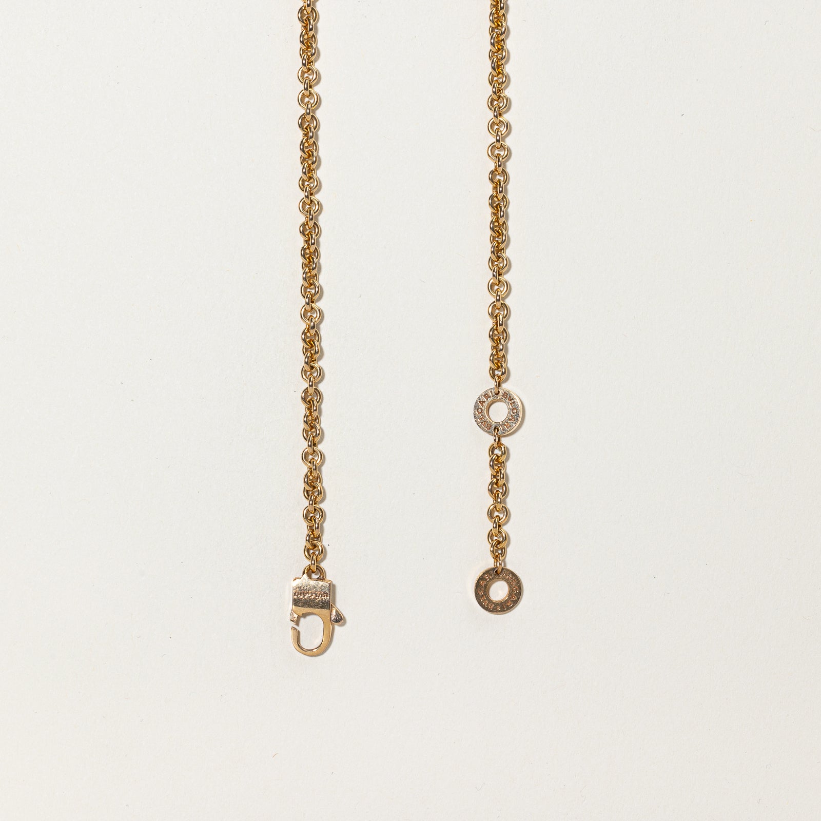'BVLGARI' Onyx & Mother of Pearl Necklace | 2.30ct, 2.30ct | 18" |
