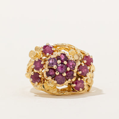 Ruby Cocktail Ring | 1.53ctw | SZ 5.75 |