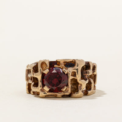 Synthetic Ruby RIng | 1.35ct | SZ 5.75 |