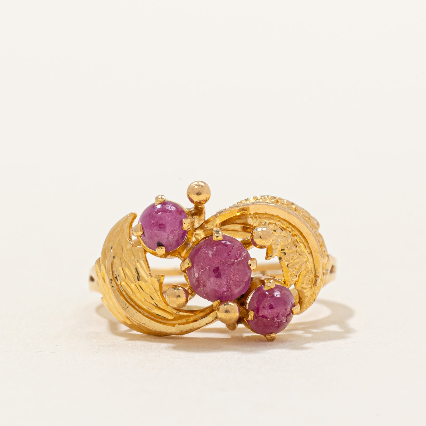 Ruby Waterfall Ring | 1.00ctw | SZ 5.25 |