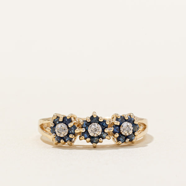 Sapphire & Diamond Ring | 0.18ctw, 0.02ctw | SZ 5.25 |