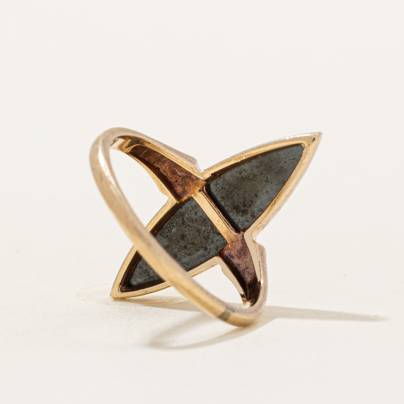 Hematite Navette Ring | 2.50ct | SZ 5.25 |