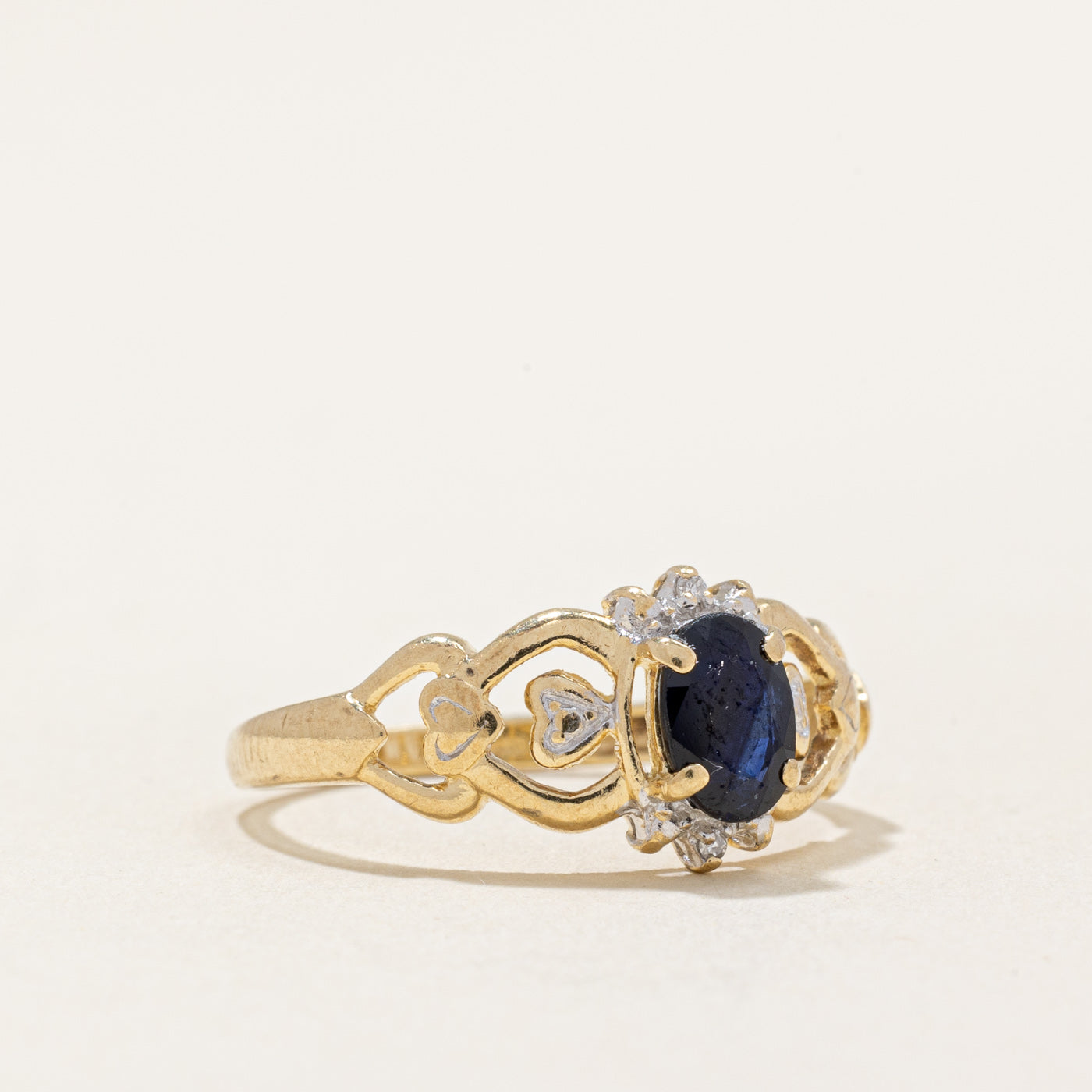 Sapphire & Diamond Ring | 0.55ct, 0.01ctw | SZ 5.75 |