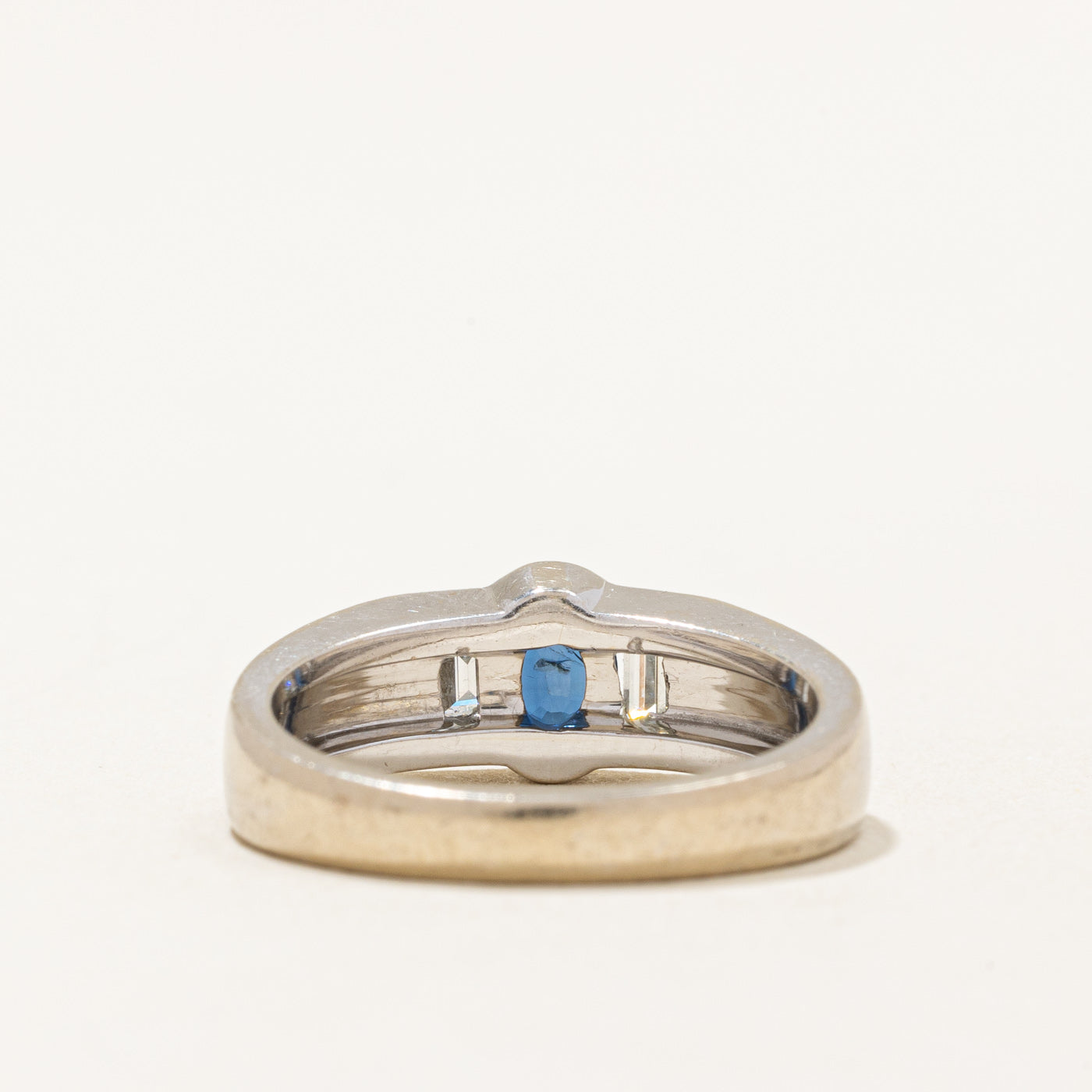 Sapphire & Diamond Ring | 0.30ct, 0.20ctw | SZ 5.75 |