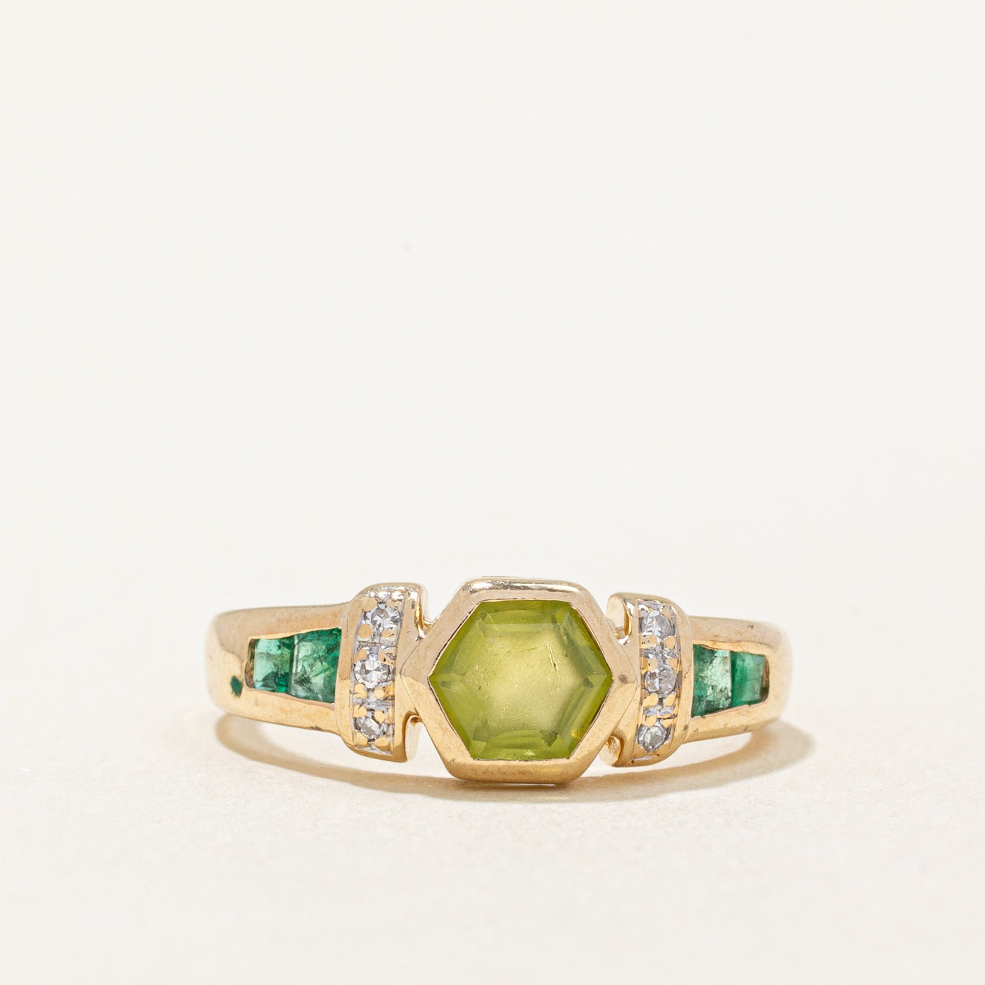 Multi Gemstone Cocktail Ring | 0.78ctw | SZ 5.5 |