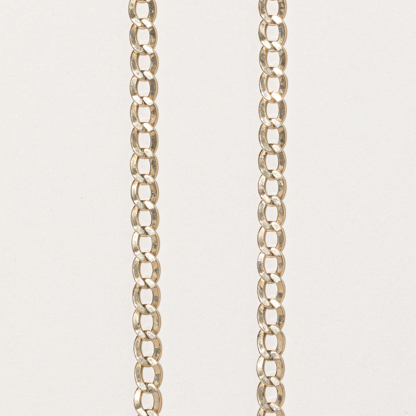 10k Yellow Gold Curb Link Chain | 24" |