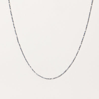18k White Gold Chain | 18