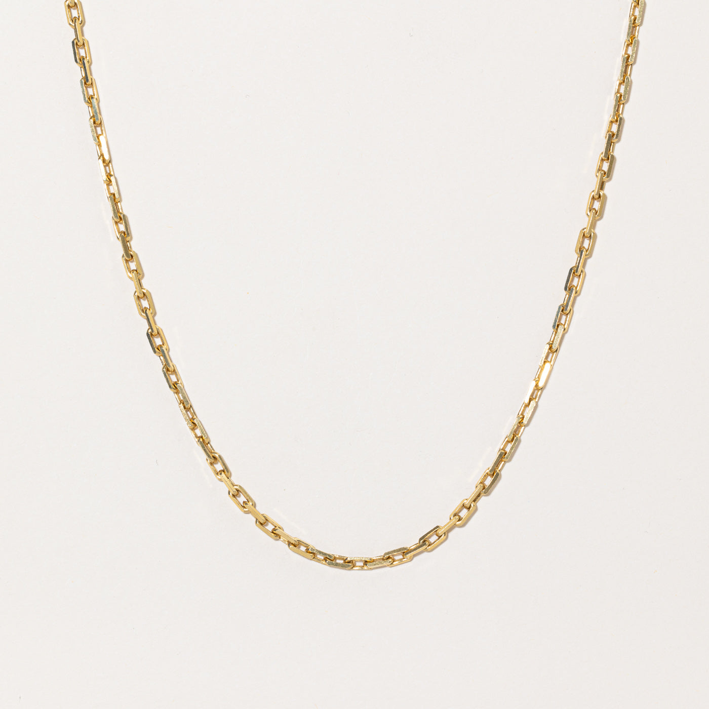18k Yellow Gold Oval Link Chain | 20" |