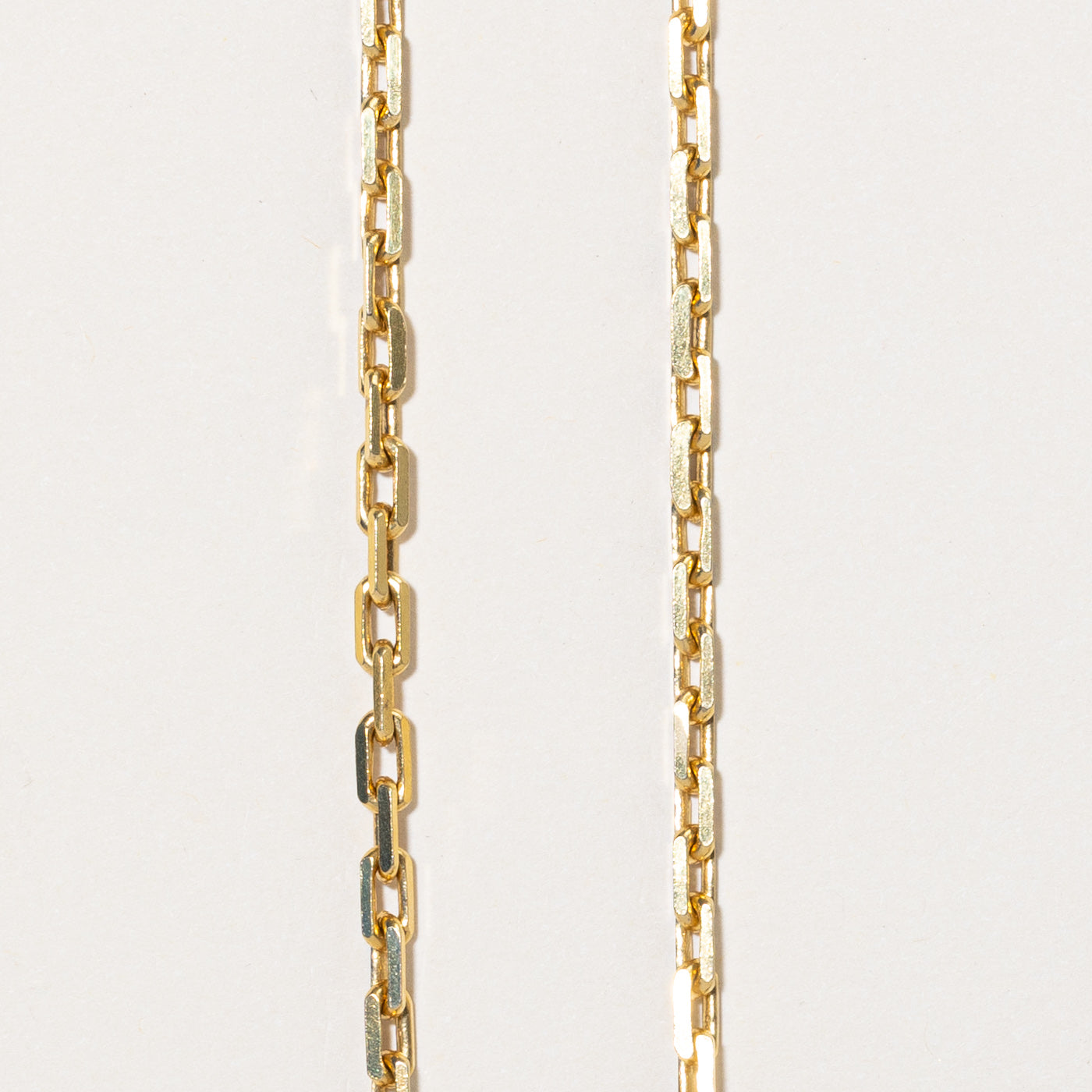 18k Yellow Gold Oval Link Chain | 20" |
