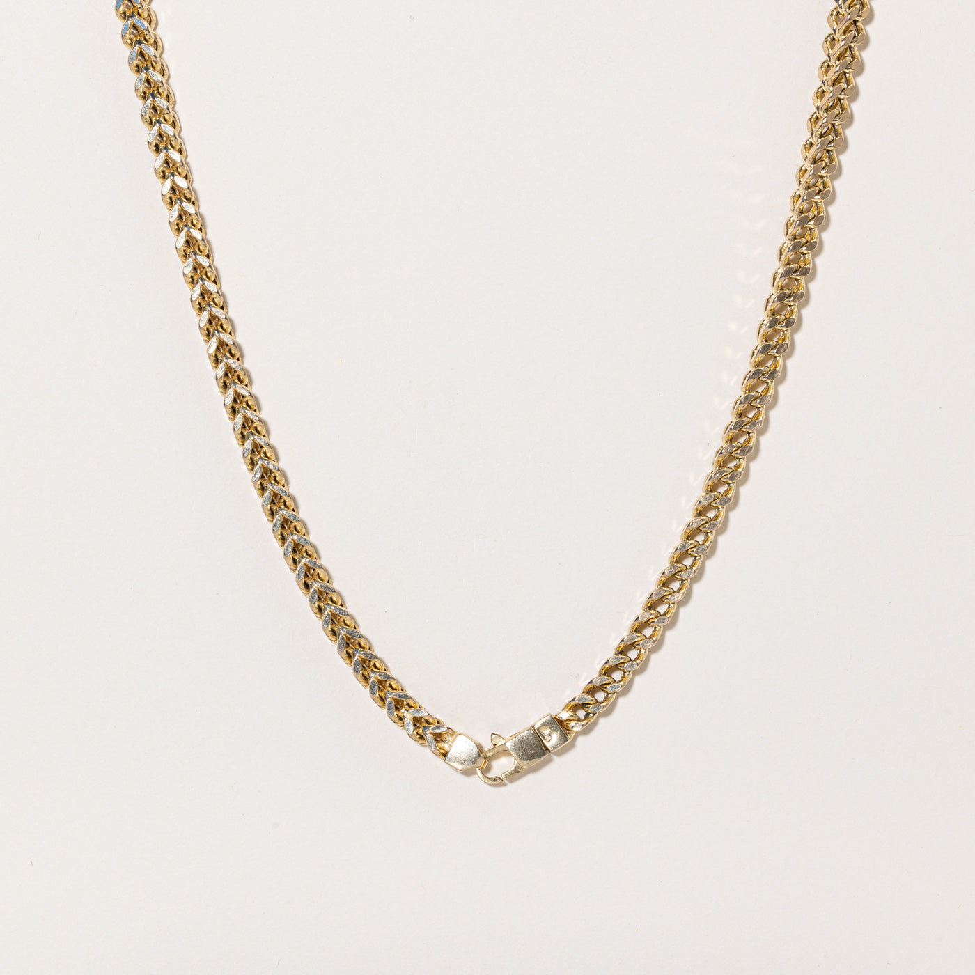 10k Yellow Gold Curb Link Chain | 34" |