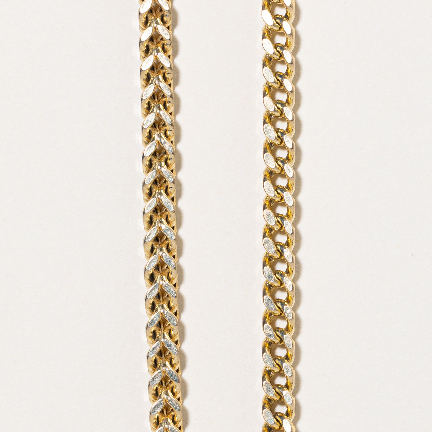 10k Yellow Gold Curb Link Chain | 34" |
