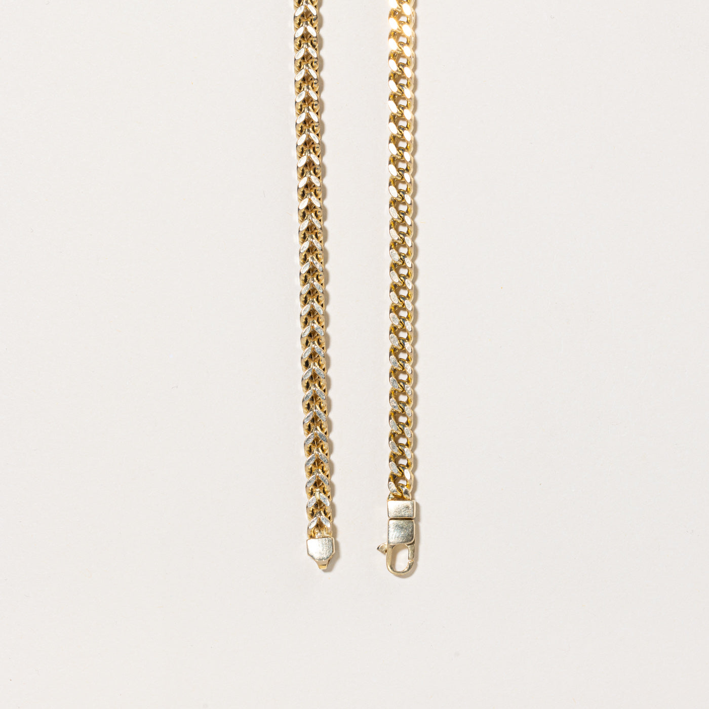 10k Yellow Gold Curb Link Chain | 34" |