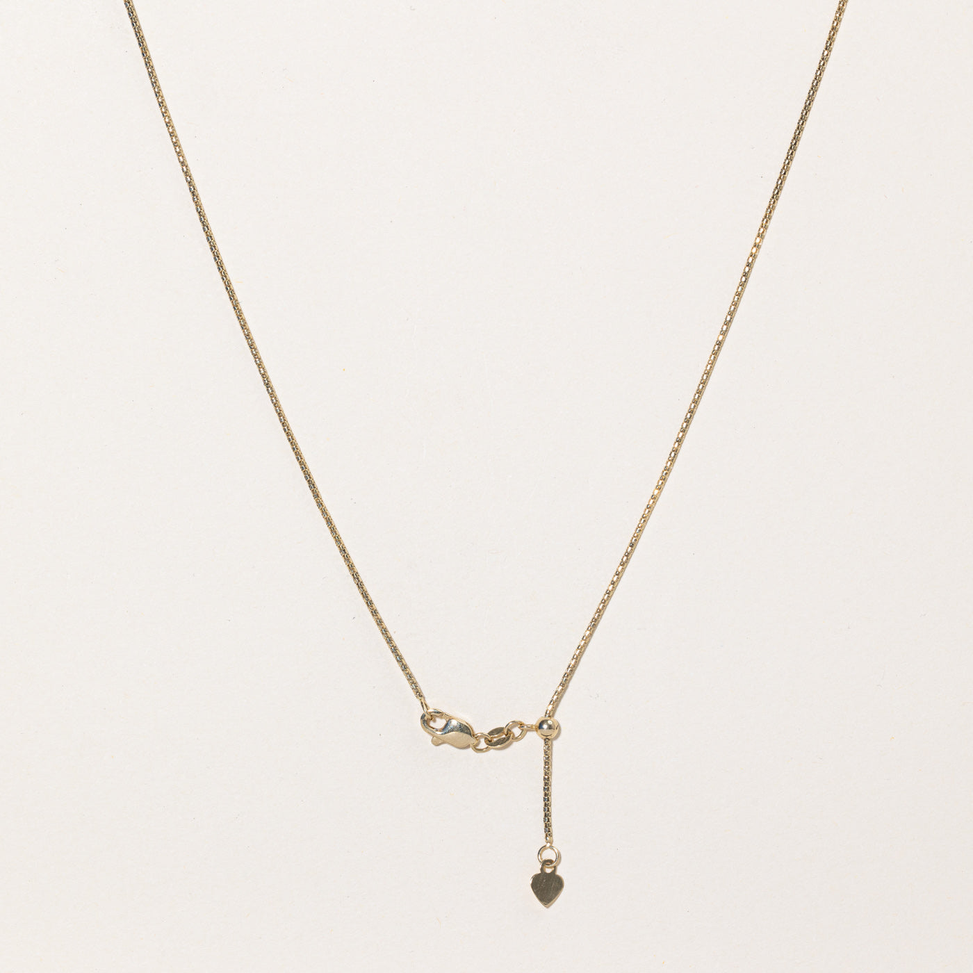 14k Yellow Gold Box Link Chain | 22" |